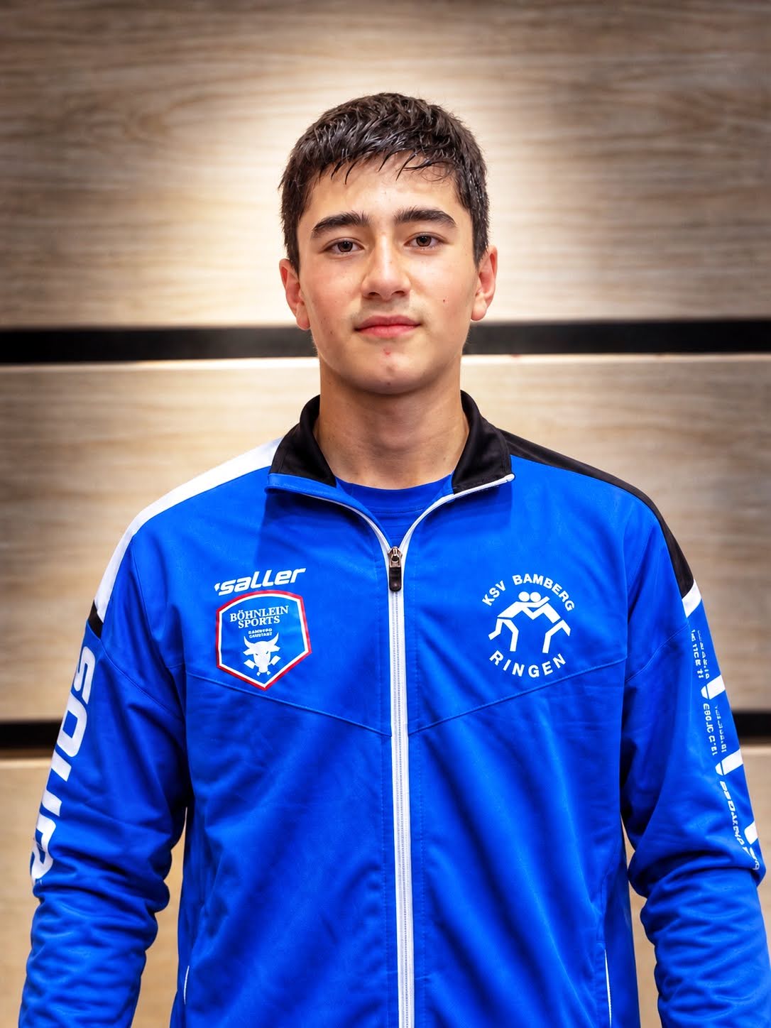 Porträt von Abdulkhalim Datsaev, Ringer des KSV Bamberg in der Klasse 61 kg