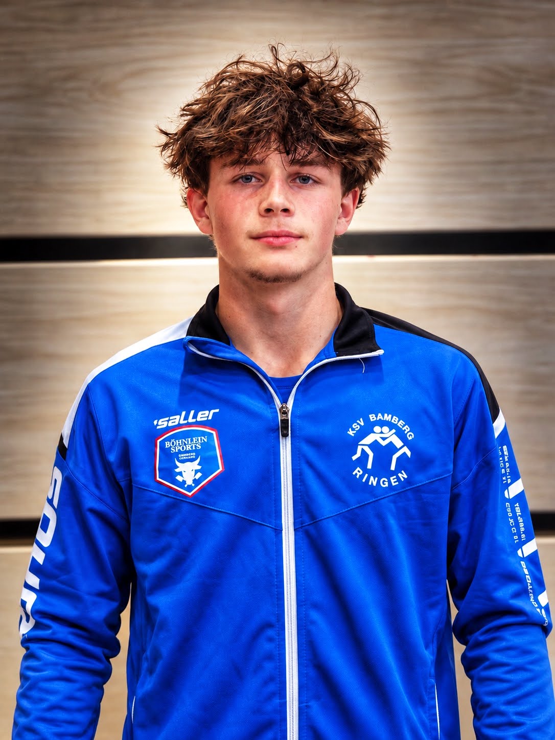 Porträt von Otis Genth, Ringer des KSV Bamberg in der Klasse 66 kg